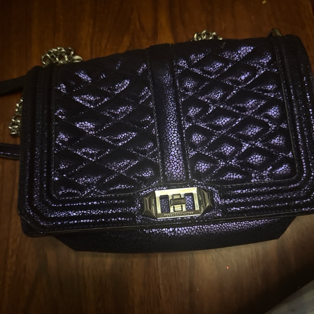Black - Purple Women's Bag